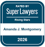 Rated By Super Lawyers | Rising Stars | Amanda J. Montgomery | 2026